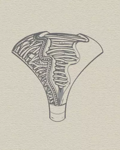 fusion gold ring luxury 3D print model_5