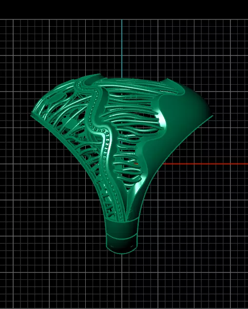 fusion gold ring luxury 3D print model_6