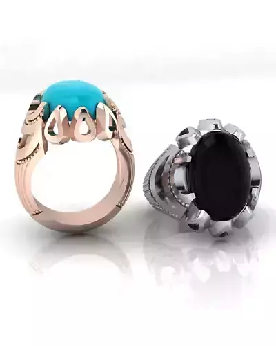 oval man jewelry ring