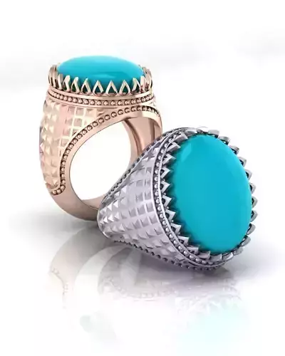 oval man jewelry ring signet