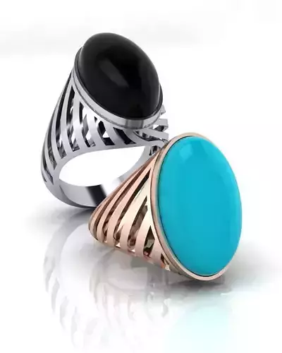 oval man jewelry ring signet