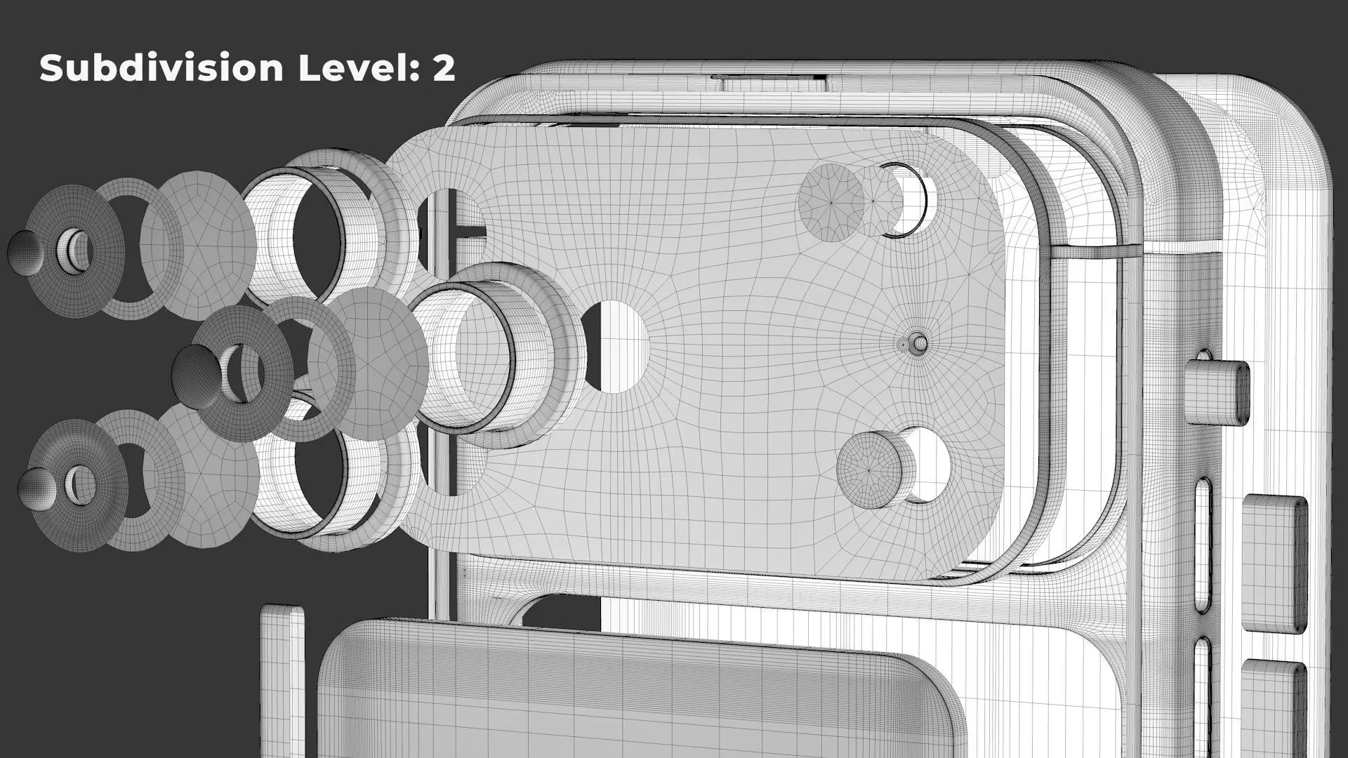 Apple iPhone 17 Pro Max Silver 3D Model 3D model_15