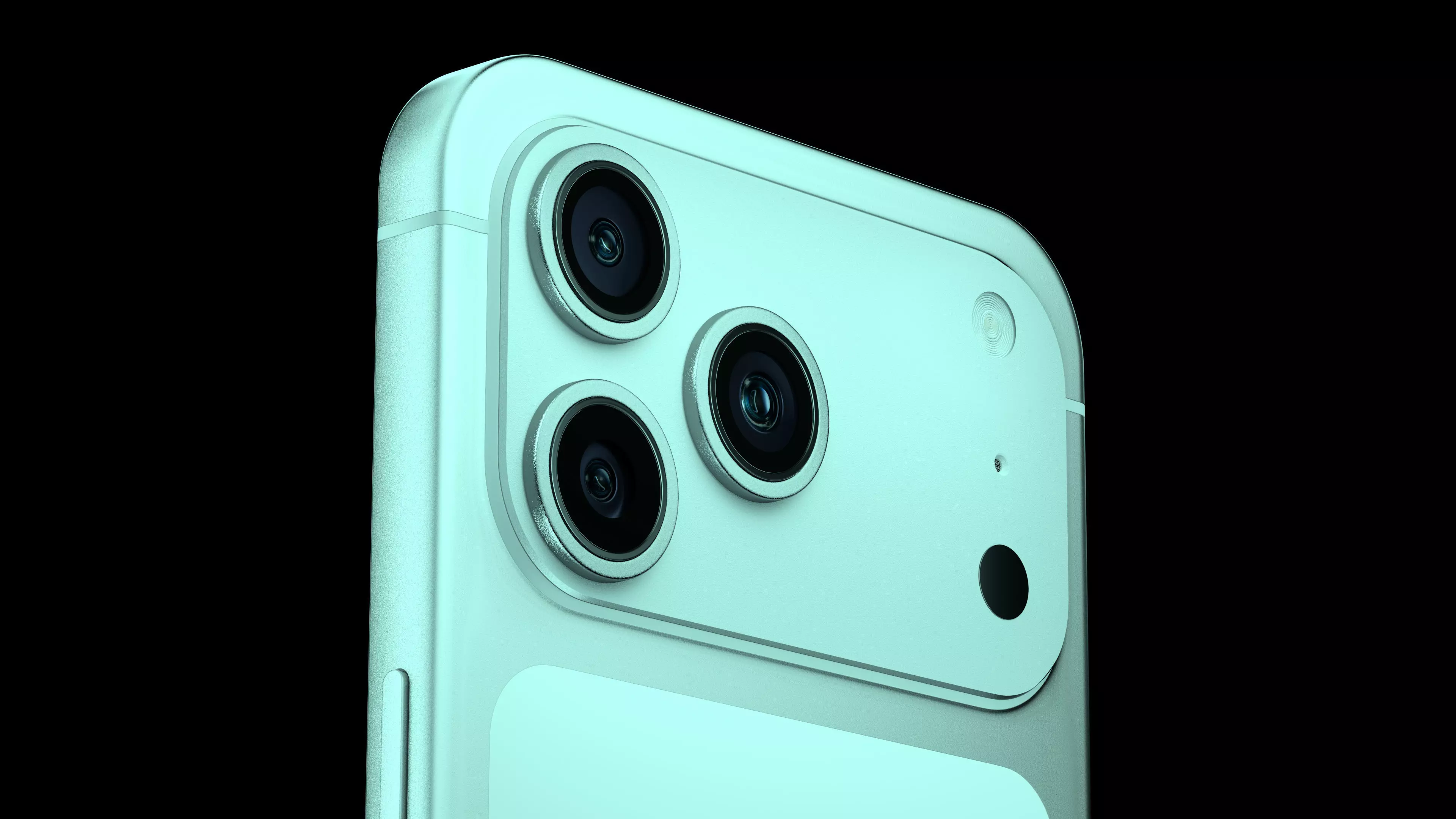 Apple iPhone 17 Pro Max Silver 3D Model 3D model_0