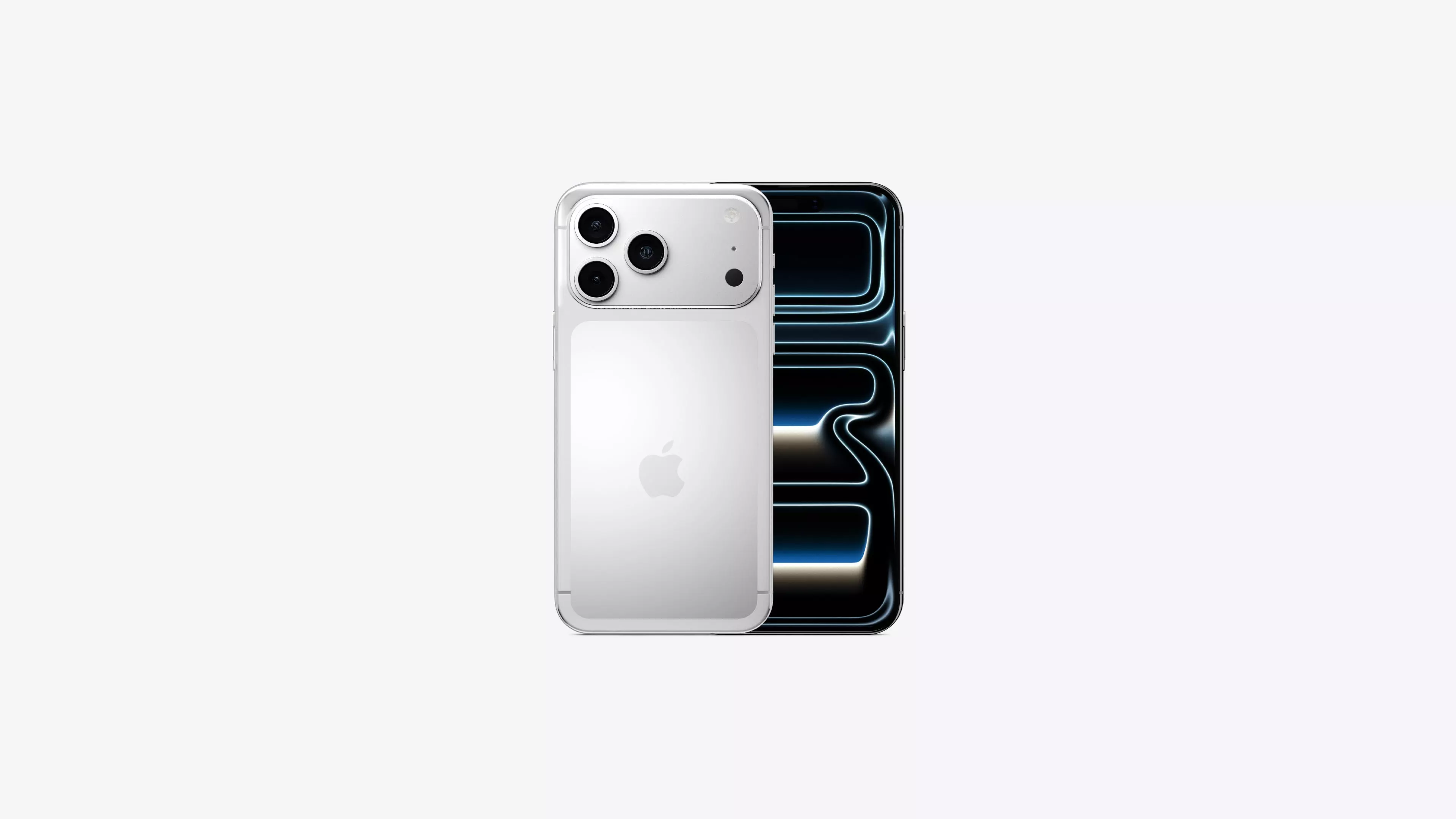 Apple iPhone 17 Pro Max Silver 3D Model 3D model_5