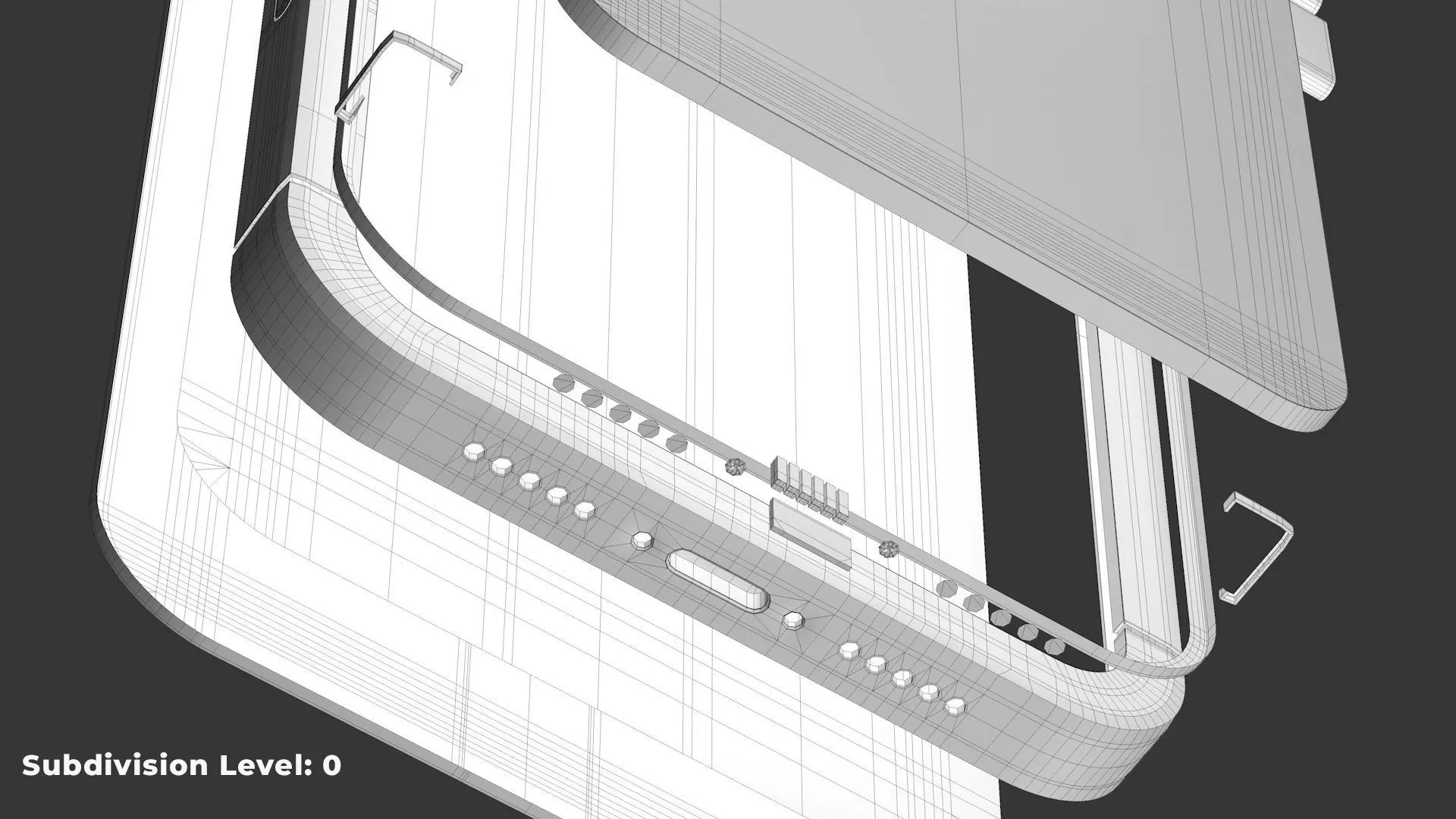 Apple iPhone 17 Pro Max Silver 3D Model 3D model_18