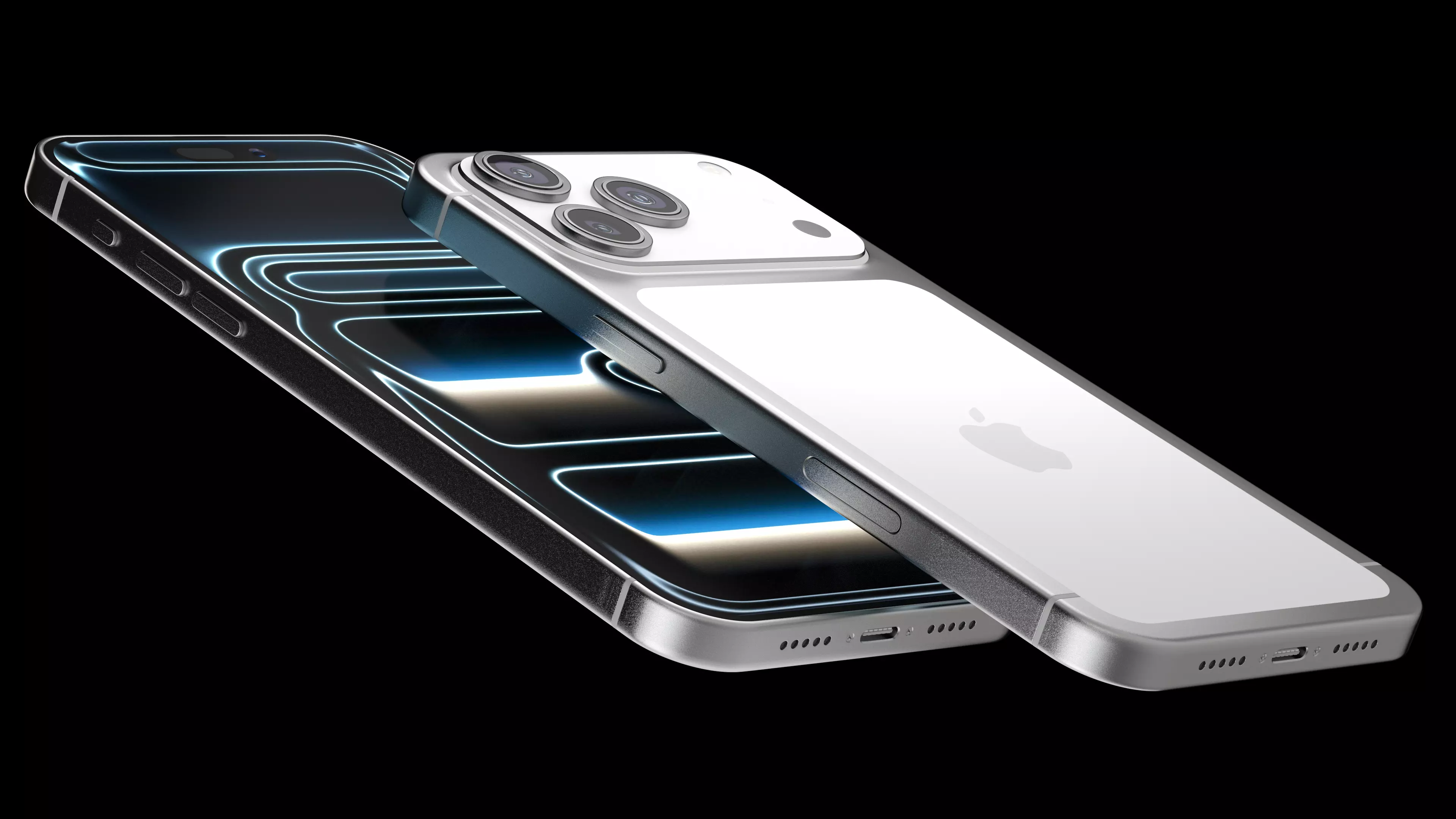 Apple iPhone 17 Pro Max Silver 3D Model 3D model_11