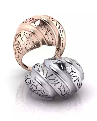 fusion luxury gold ring 