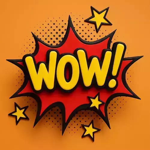 Comic Pop Art Stylized WOW