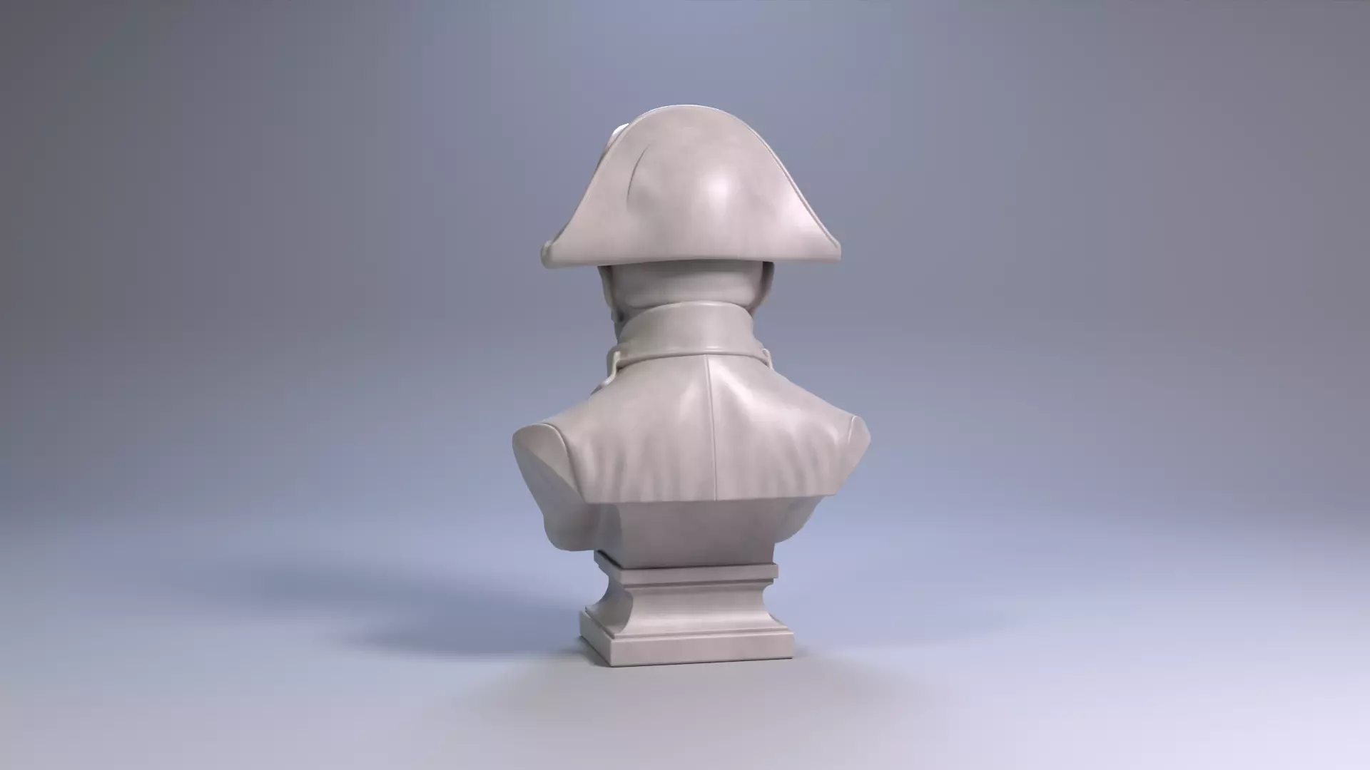 Napoleon Bonaparte Bust Sculpture 3D Printable STL File 3D print model_19