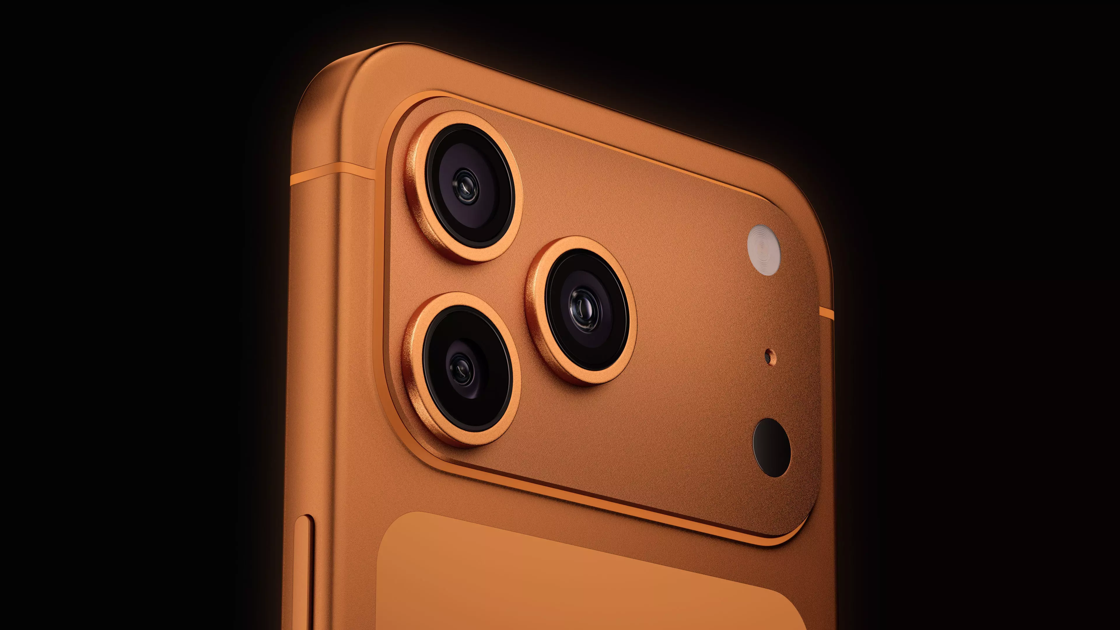Apple iPhone 17 Pro Max Cosmic Orange 3D model