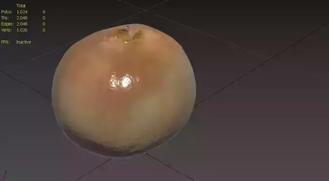 Onion M01 Low-poly 3D model 3