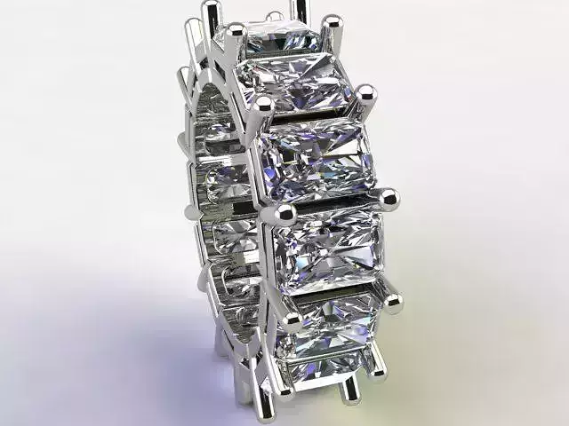 ring rectangular stone