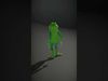 Cartoon Frog Character model pack Low-poly 3D model_2