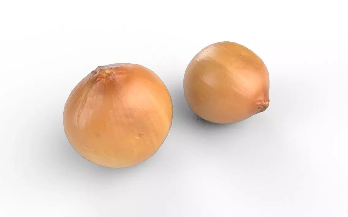 Onion M02 Low-poly 3D model