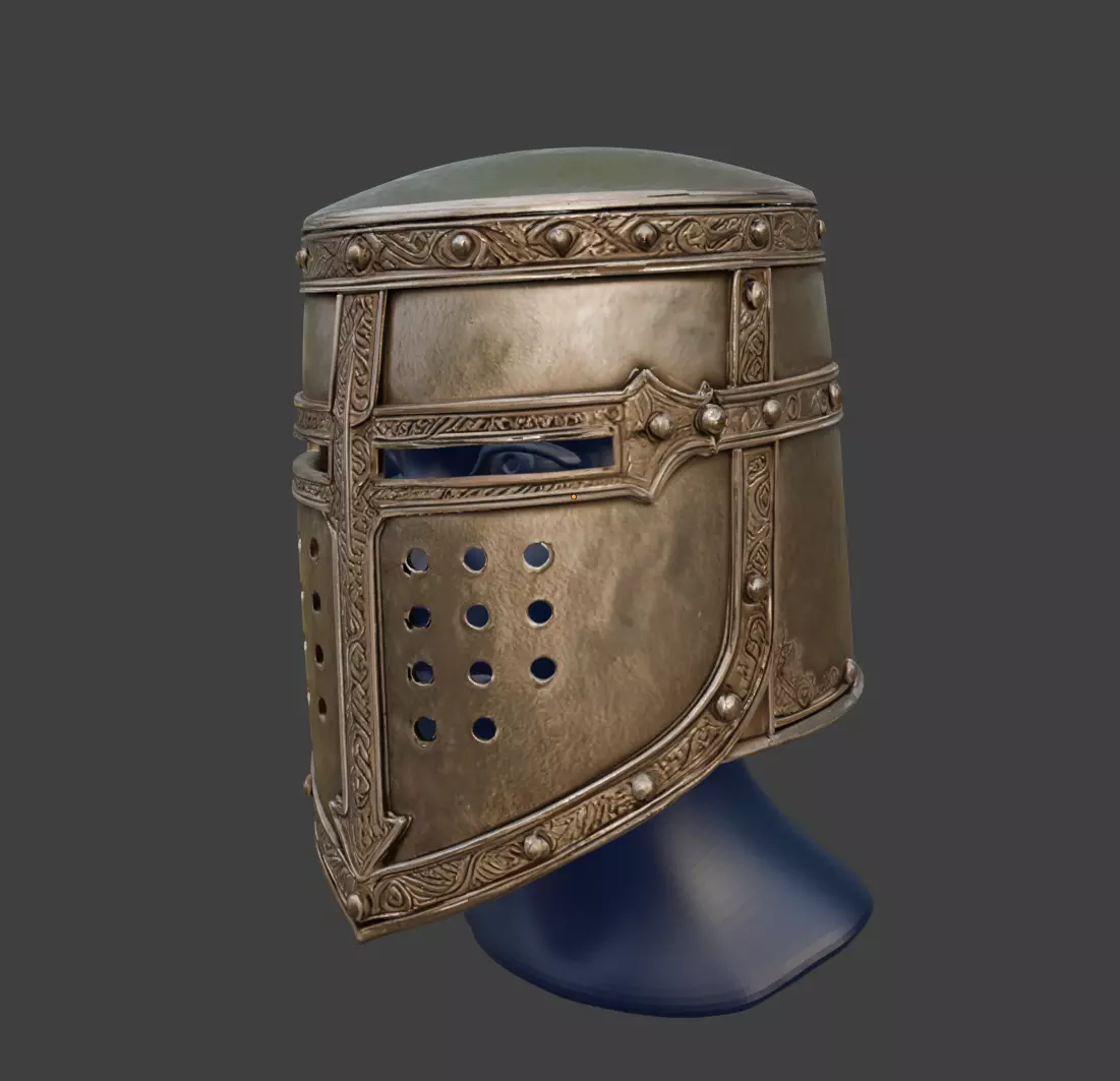 GREAT HELM 3D print model