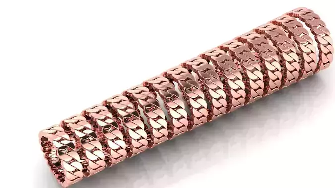 14 Size 6MM Cuban Ring Cuban Jewelry