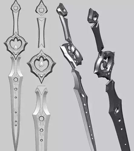 Infinity Blade 3D print model