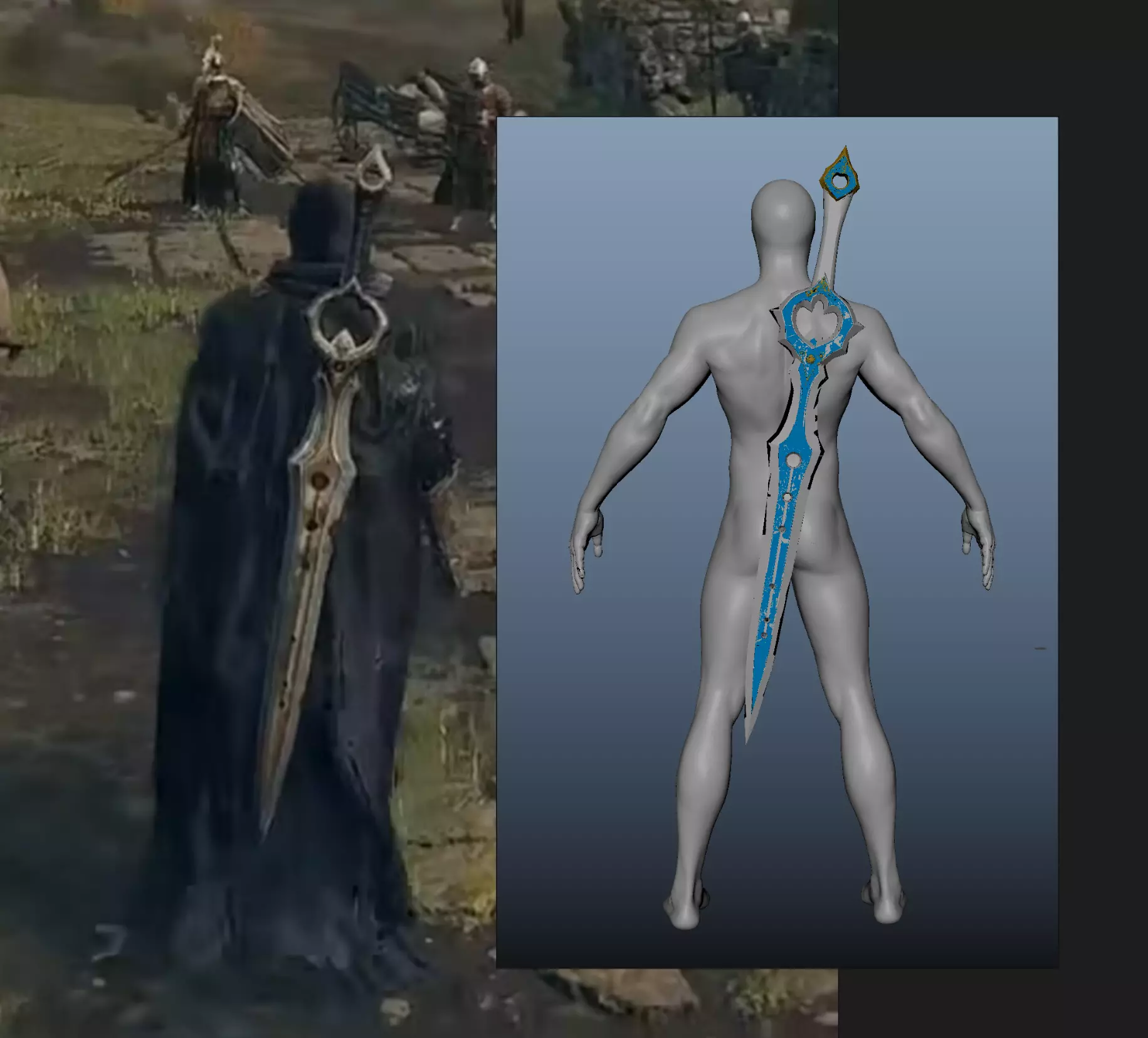 Infinity Blade 3D print model_3