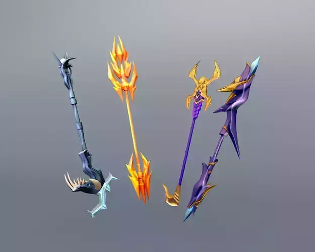 Dark Wizard Staffs Mu-online