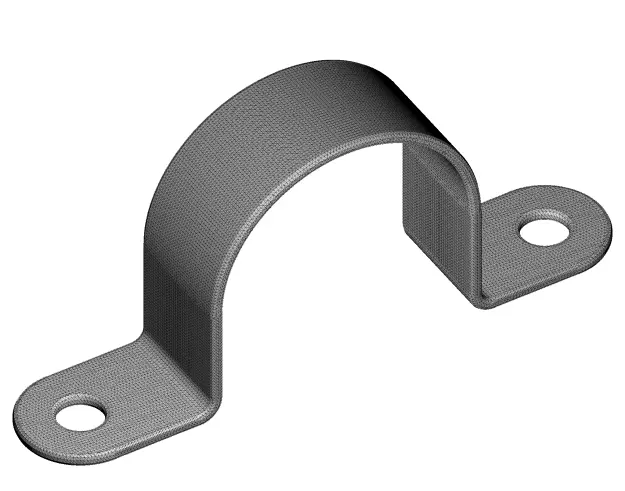 Rusty Steel Clamp 3D model_5