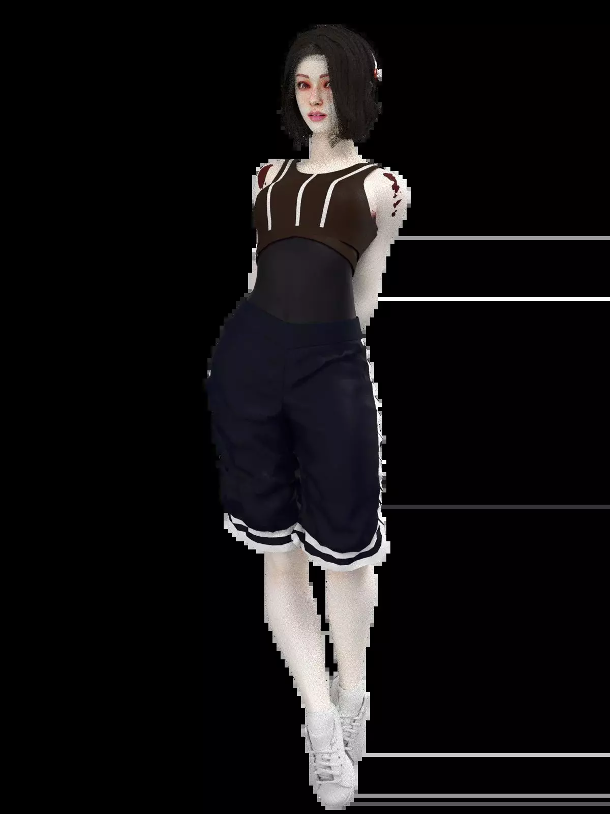 Mila V1  Type Avatar Female 3D model_1