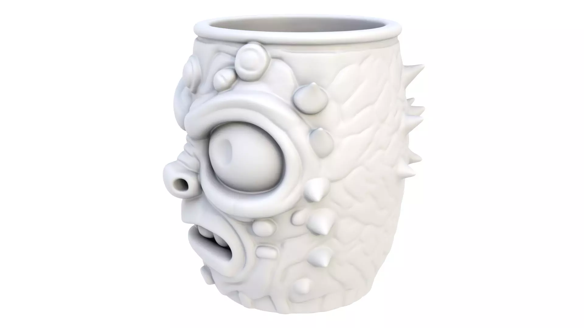 Mutant mug 05 3D model_2