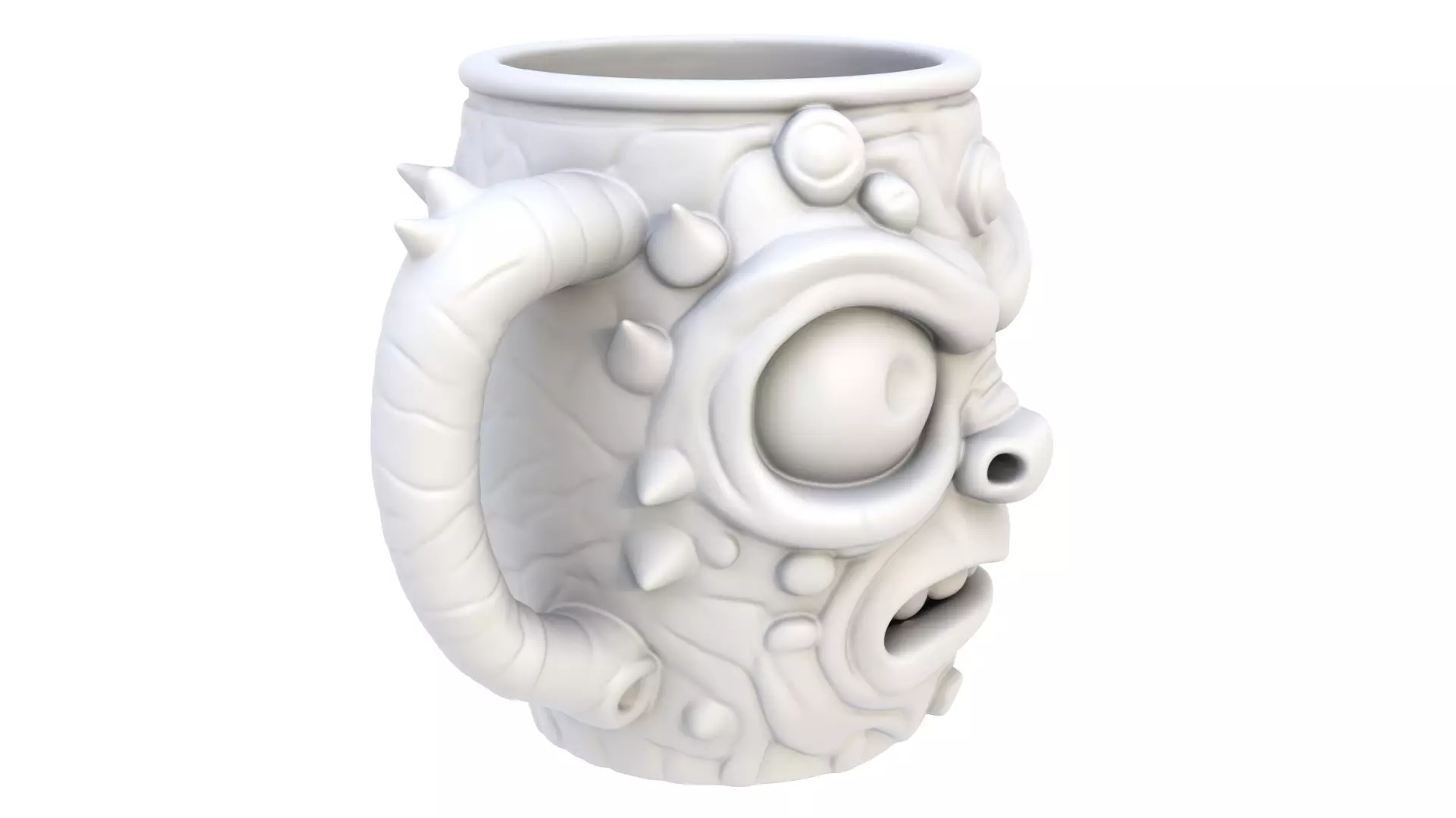 Mutant mug 05 3D model_4