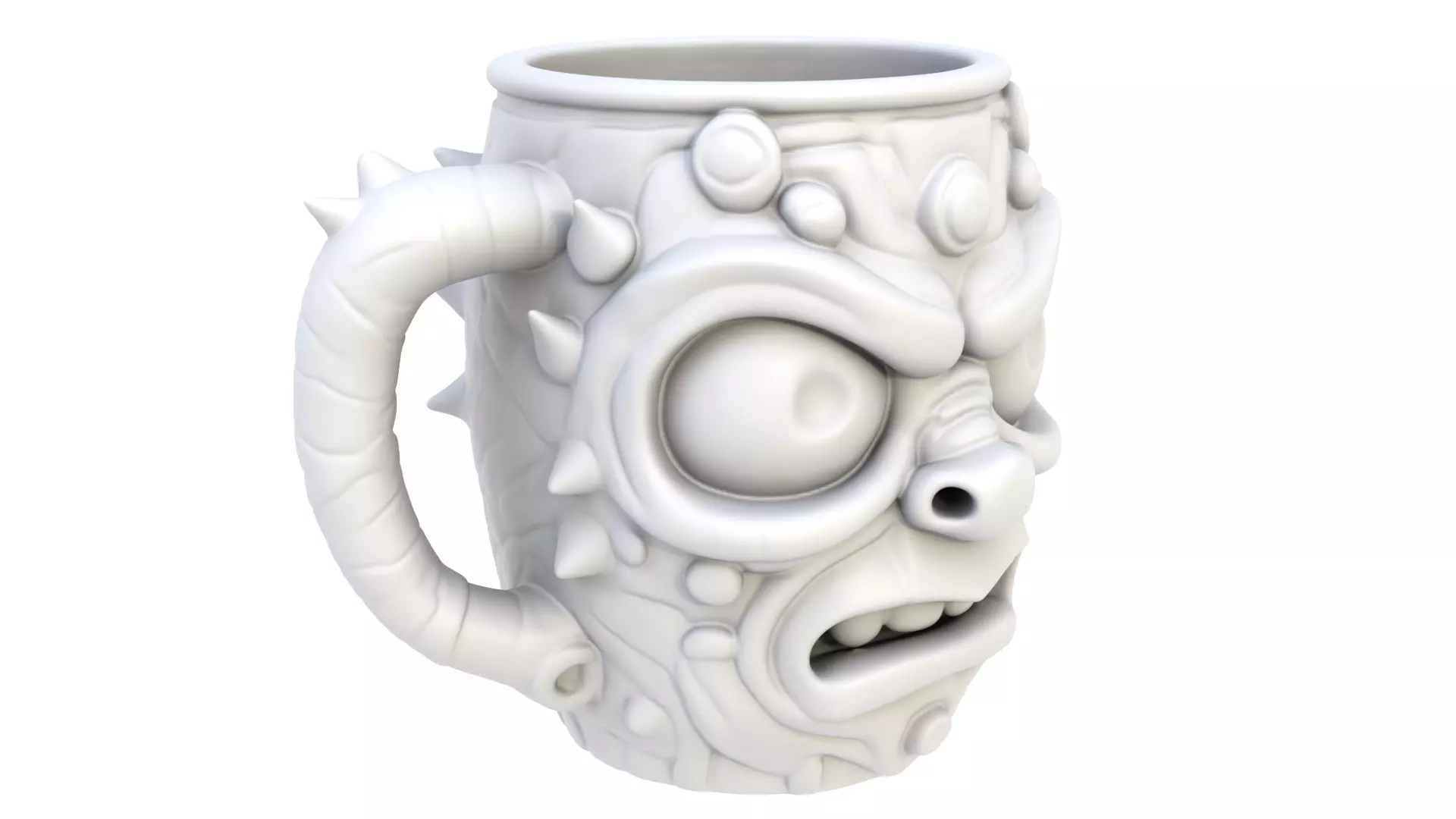 Mutant mug 05 3D model_5