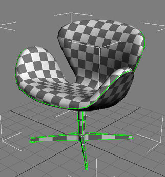 16 Low Poly Design Chairs Low-poly 3D model_19
