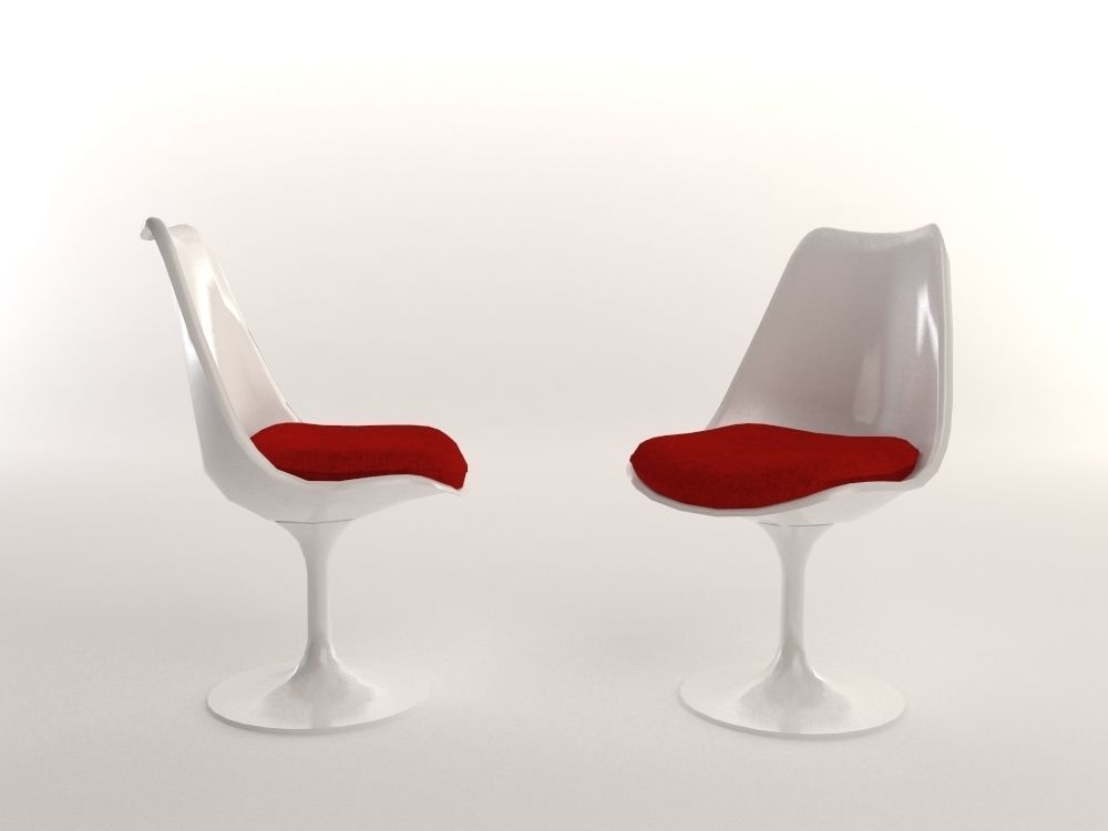 16 Low Poly Design Chairs Low-poly 3D model_9