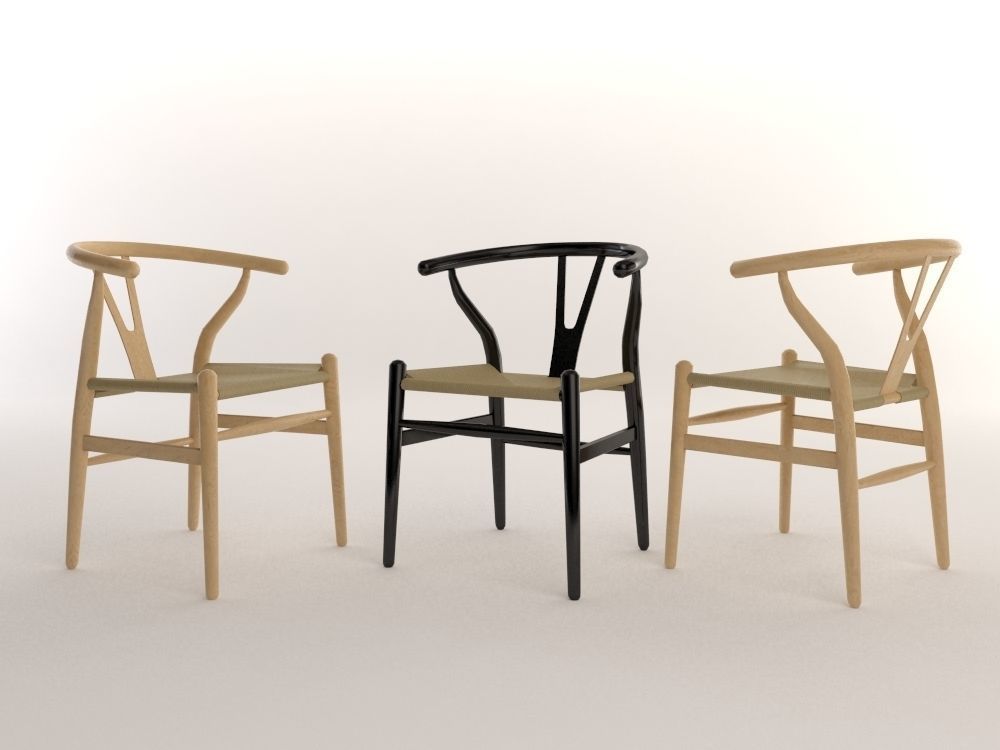 16 Low Poly Design Chairs Low-poly 3D model_1