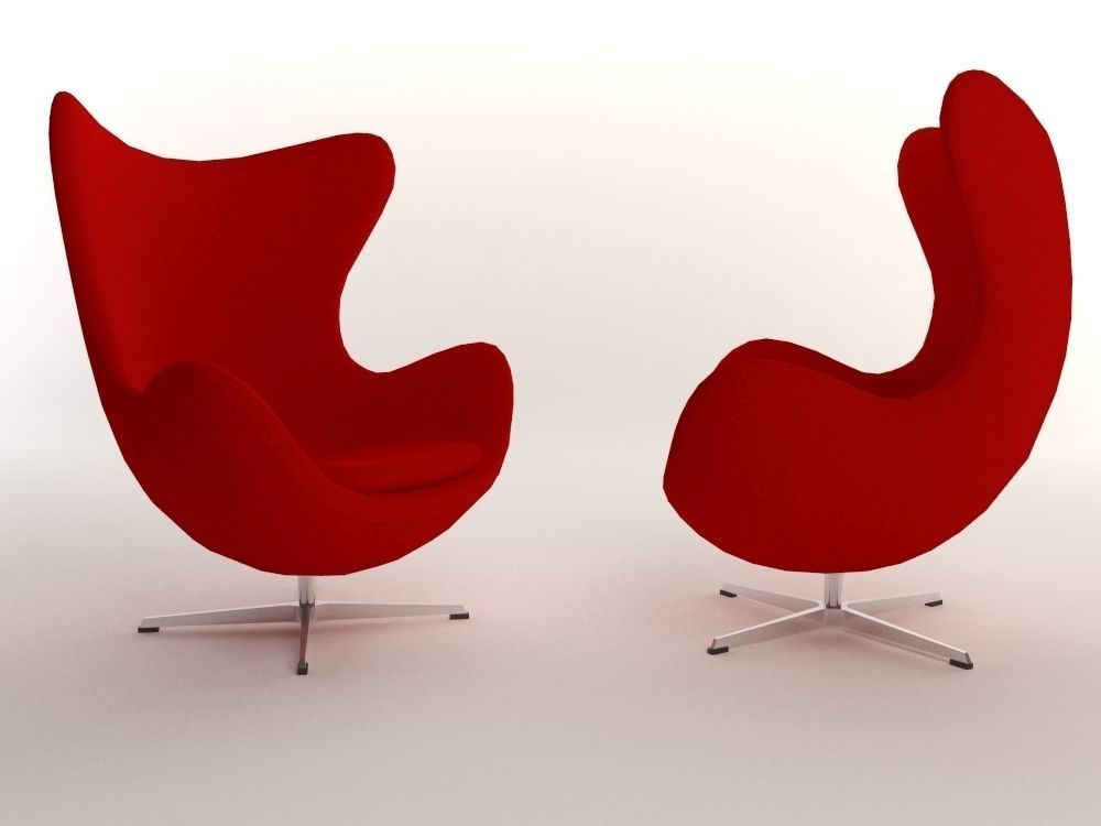 16 Low Poly Design Chairs Low-poly 3D model_4