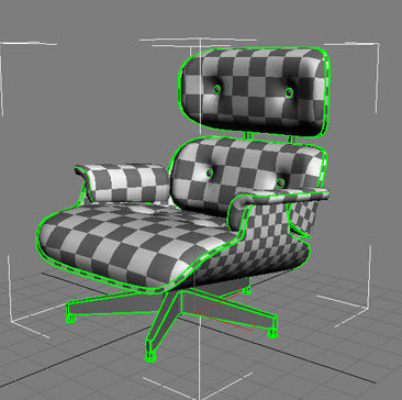 16 Low Poly Design Chairs Low-poly 3D model_18
