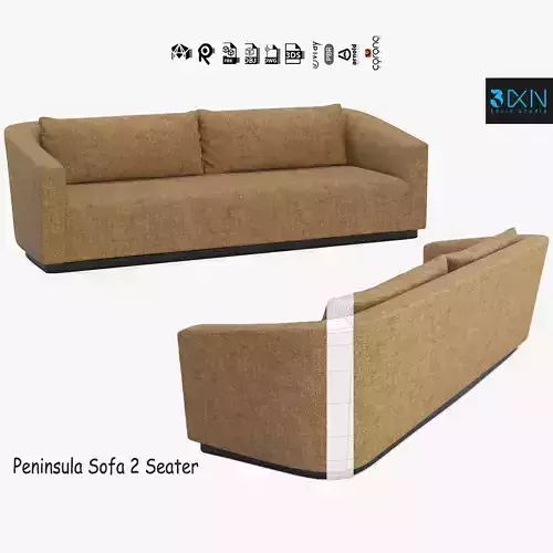Peninsula Sofa 2 Seater
