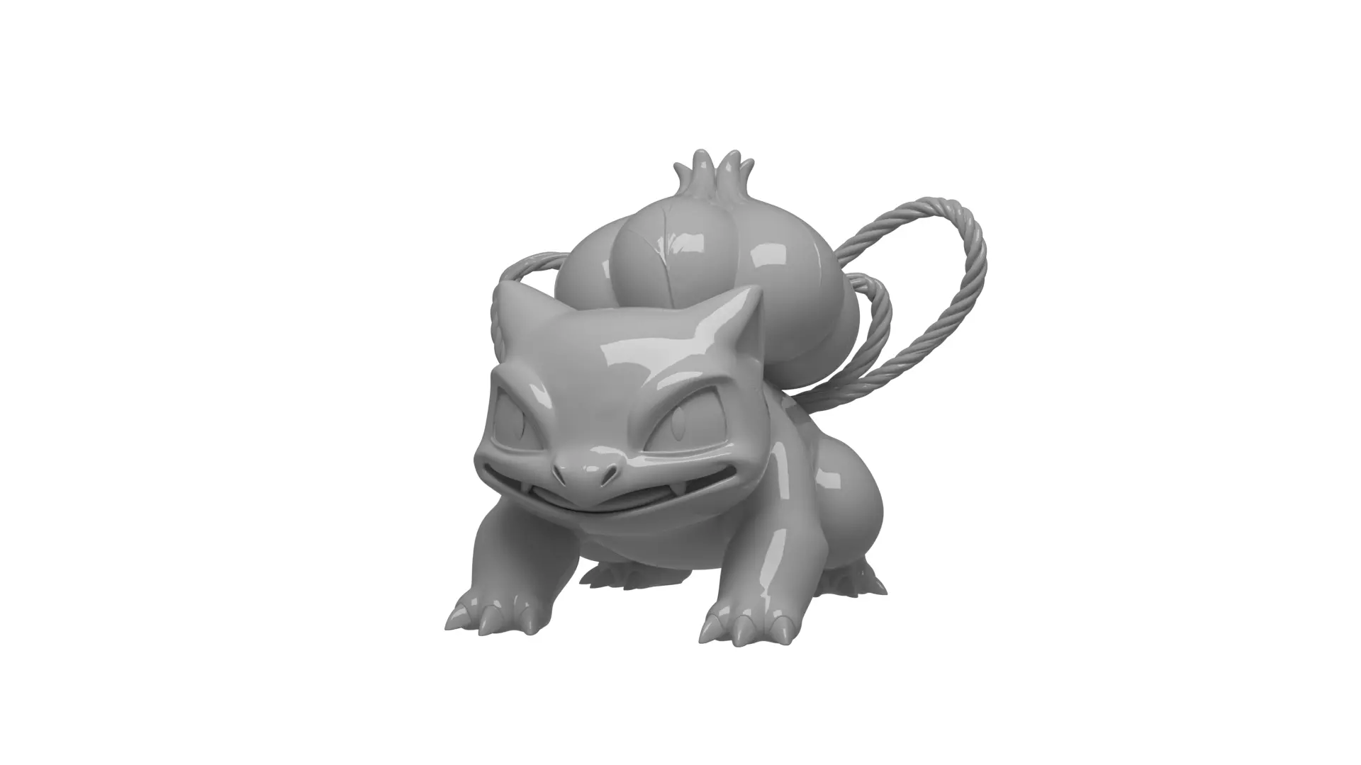 Pokemon - Bulbasaur 3d print model ultra Realistic 3D print model_2