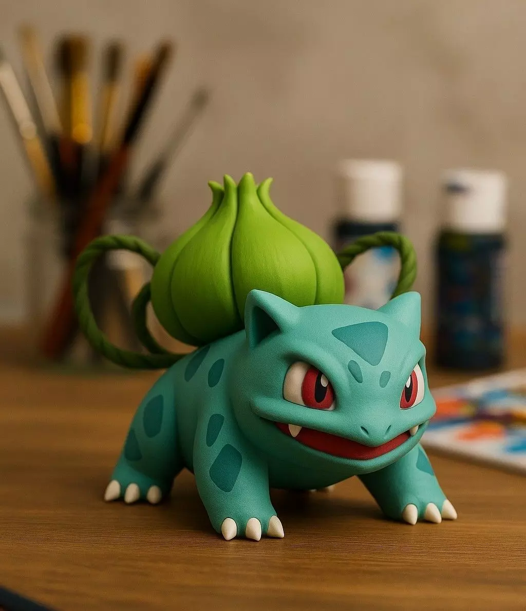 Pokemon - Bulbasaur 3d print model ultra Realistic 3D print model_0