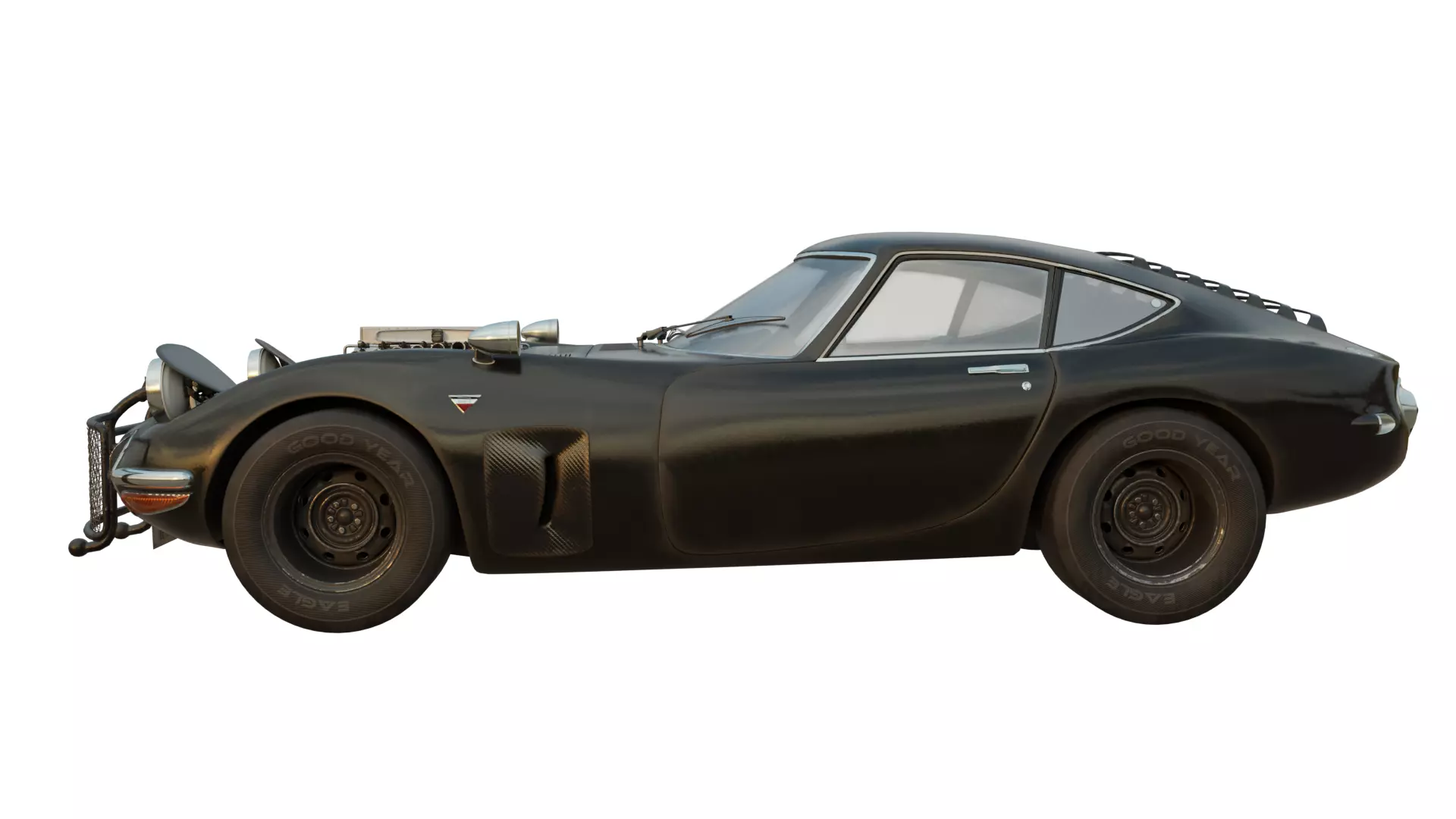 The Ultimate Post-Apocalyptic Car Collection Game Ready Models Low-poly 3D model_45