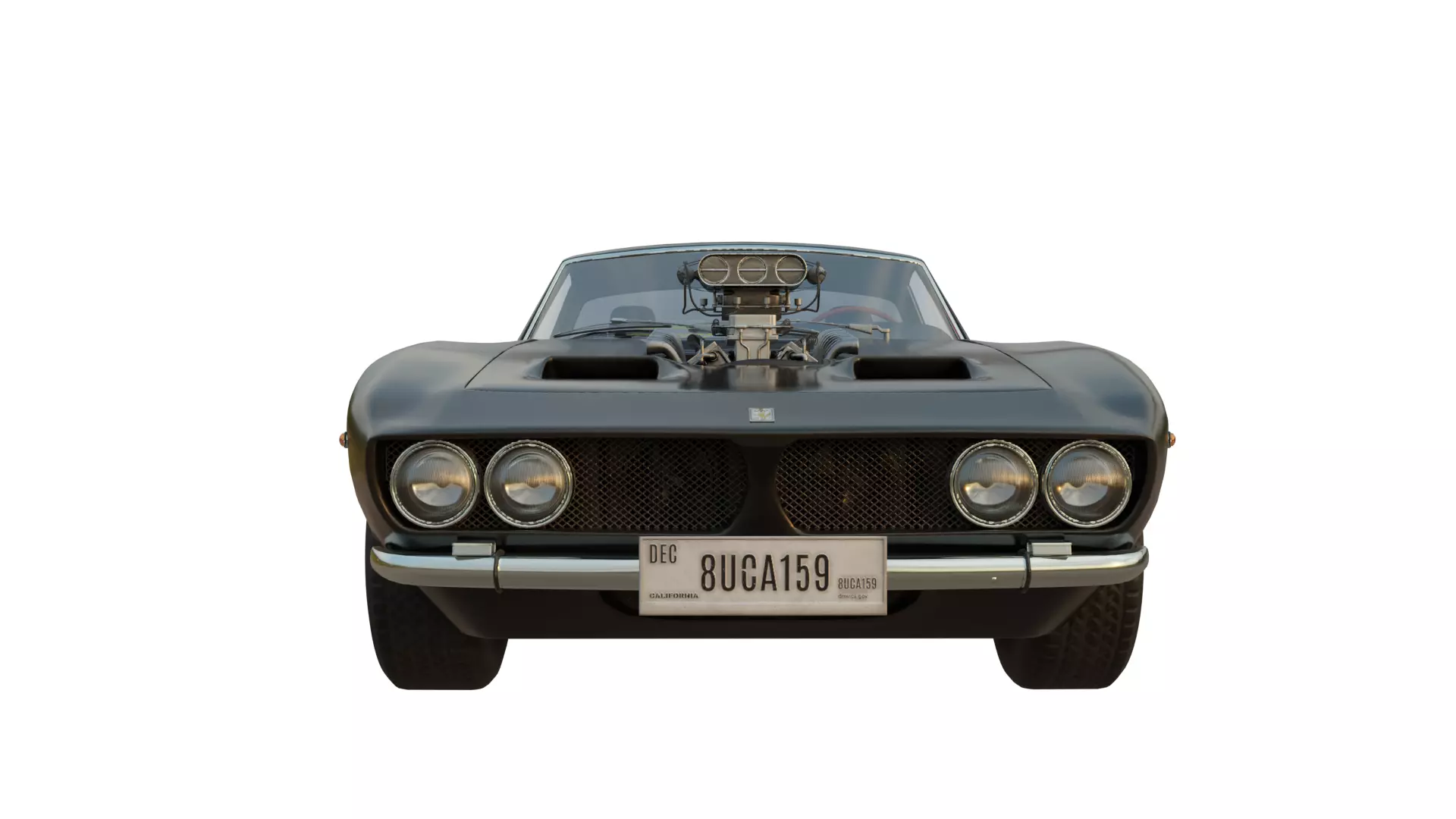 The Ultimate Post-Apocalyptic Car Collection Game Ready Models Low-poly 3D model_52