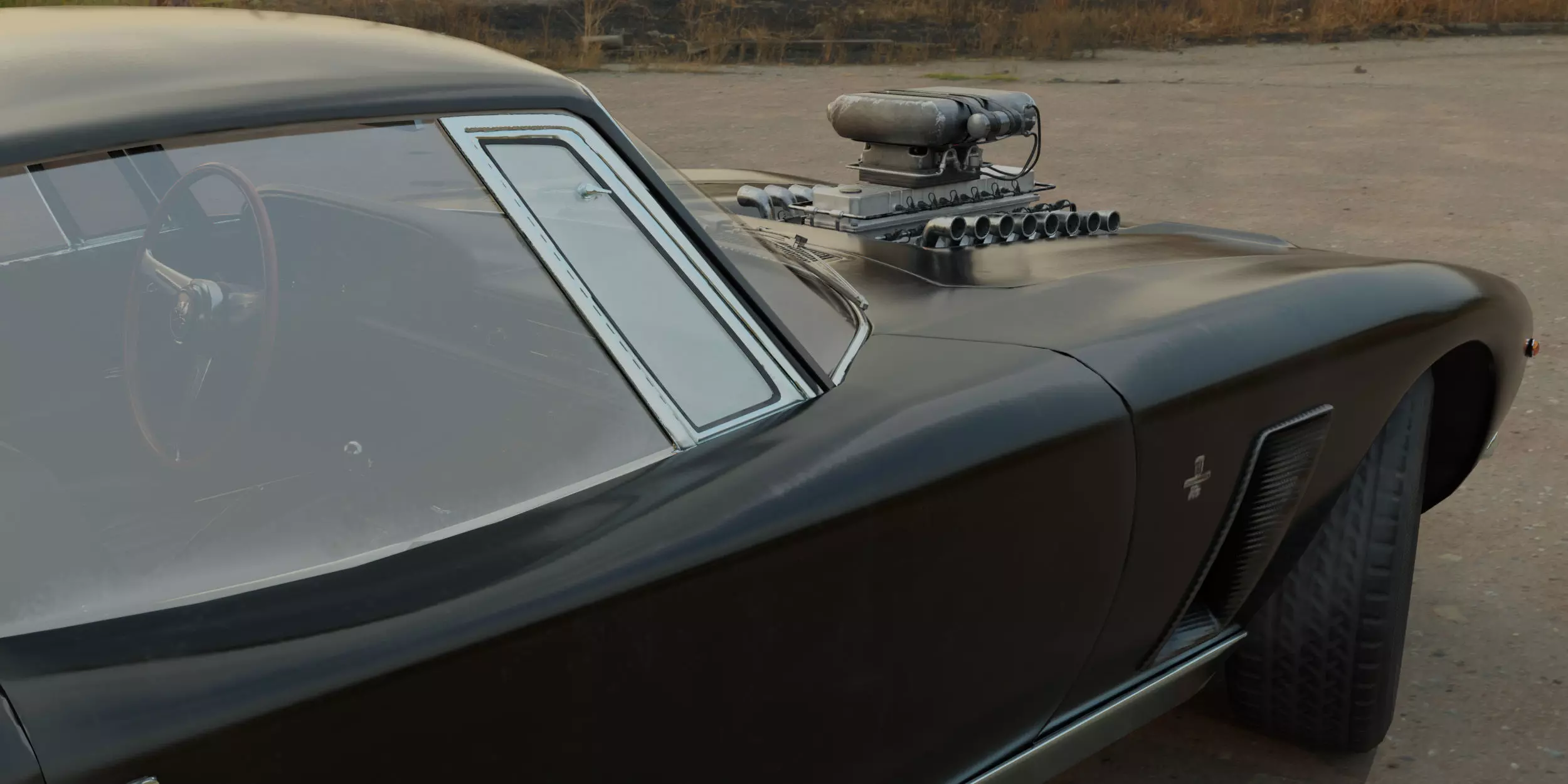 The Ultimate Post-Apocalyptic Car Collection Game Ready Models Low-poly 3D model_10