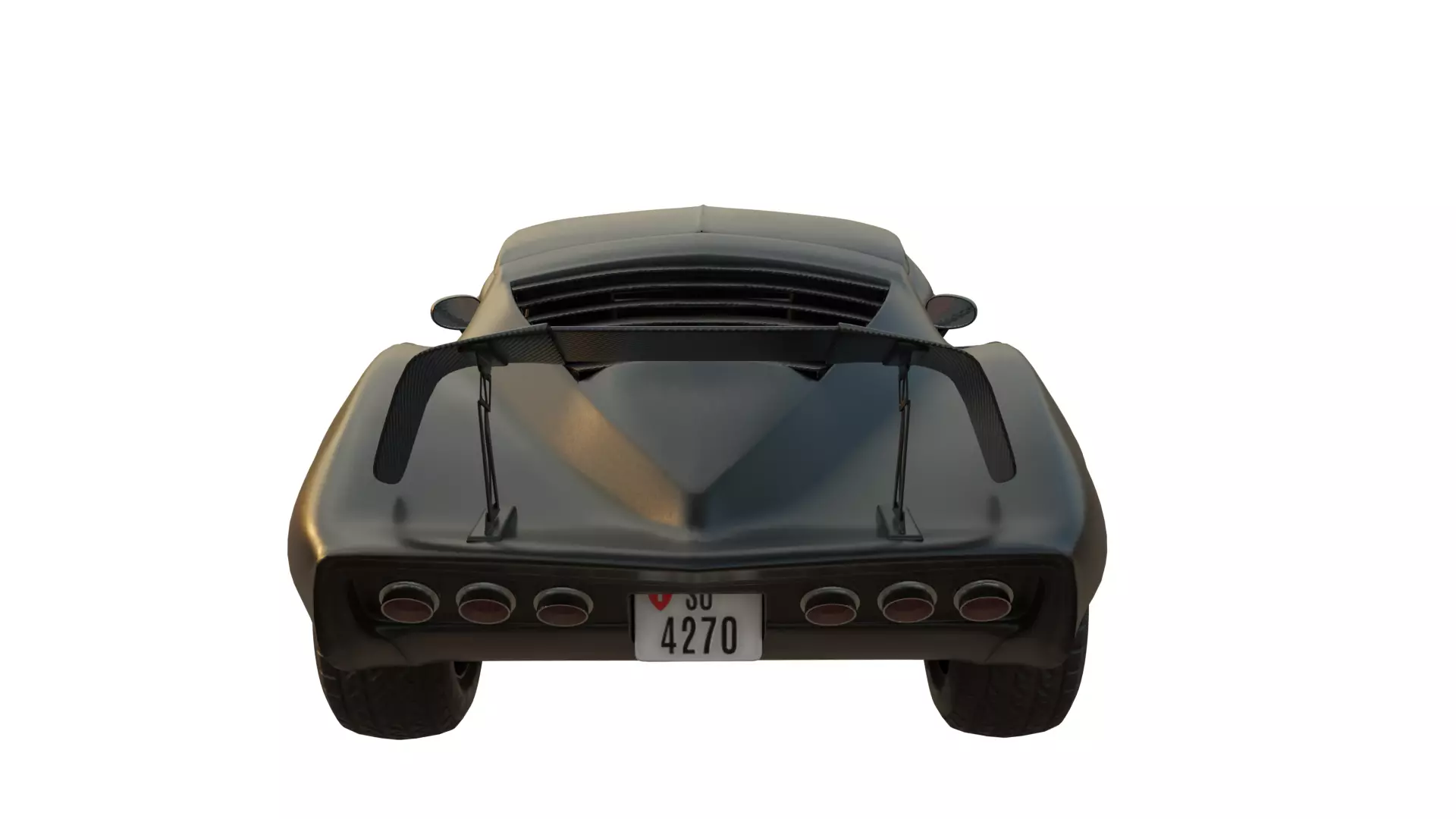 The Ultimate Post-Apocalyptic Car Collection Game Ready Models Low-poly 3D model_40