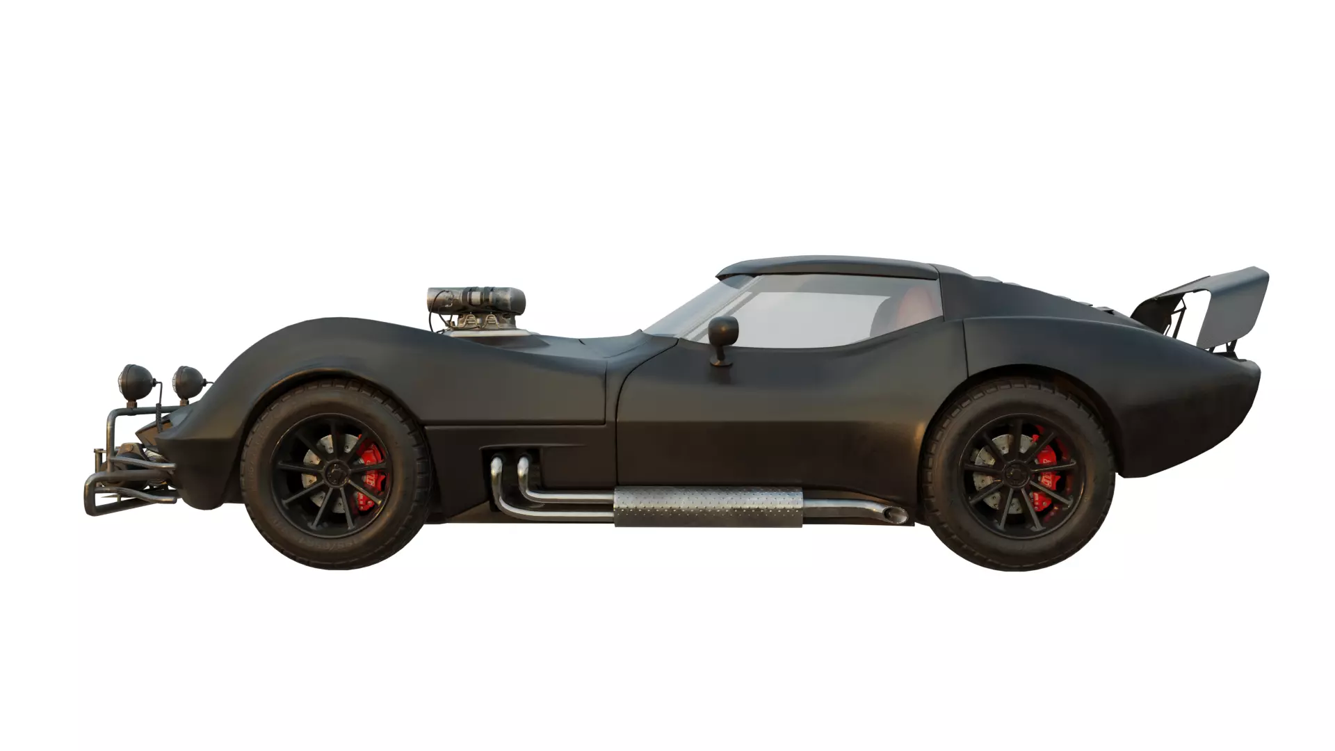 The Ultimate Post-Apocalyptic Car Collection Game Ready Models Low-poly 3D model_43