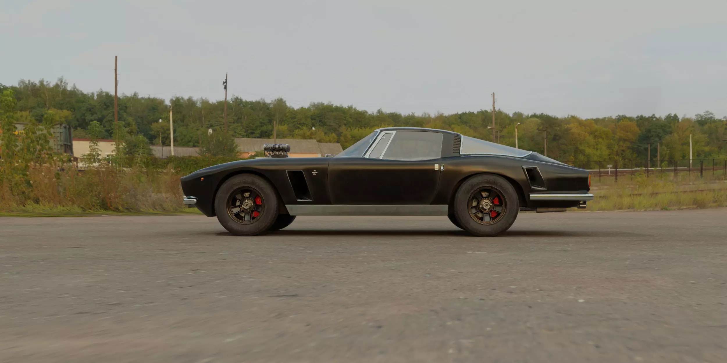 The Ultimate Post-Apocalyptic Car Collection Game Ready Models Low-poly 3D model_7