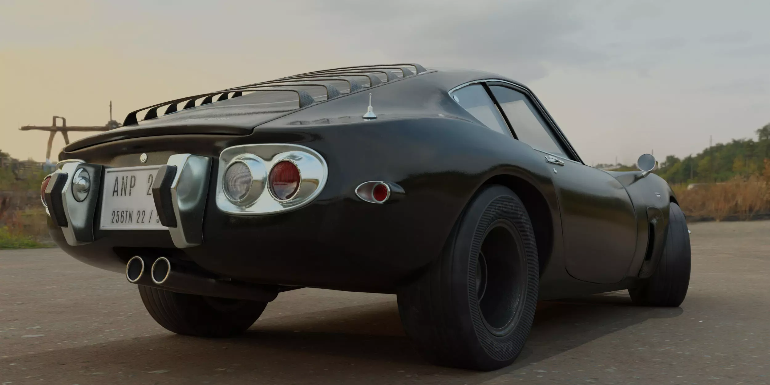 The Ultimate Post-Apocalyptic Car Collection Game Ready Models Low-poly 3D model_14