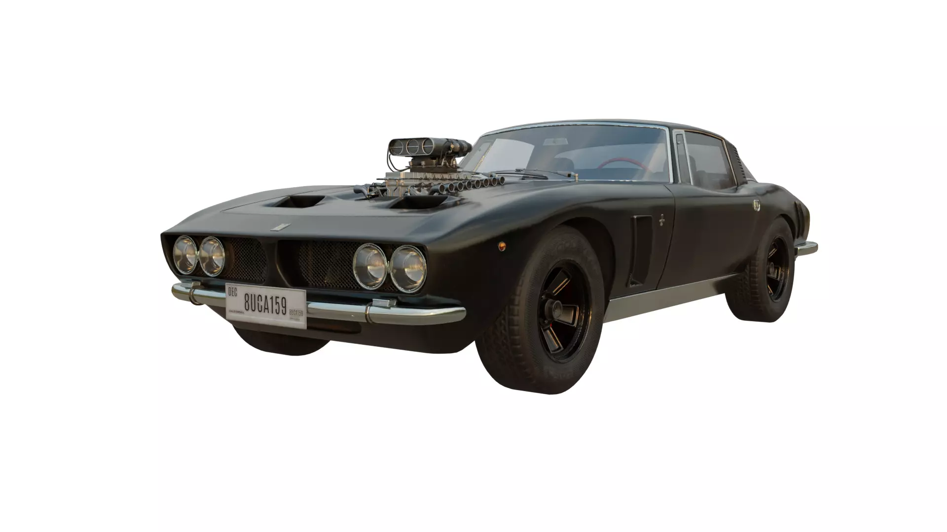 The Ultimate Post-Apocalyptic Car Collection Game Ready Models Low-poly 3D model_49