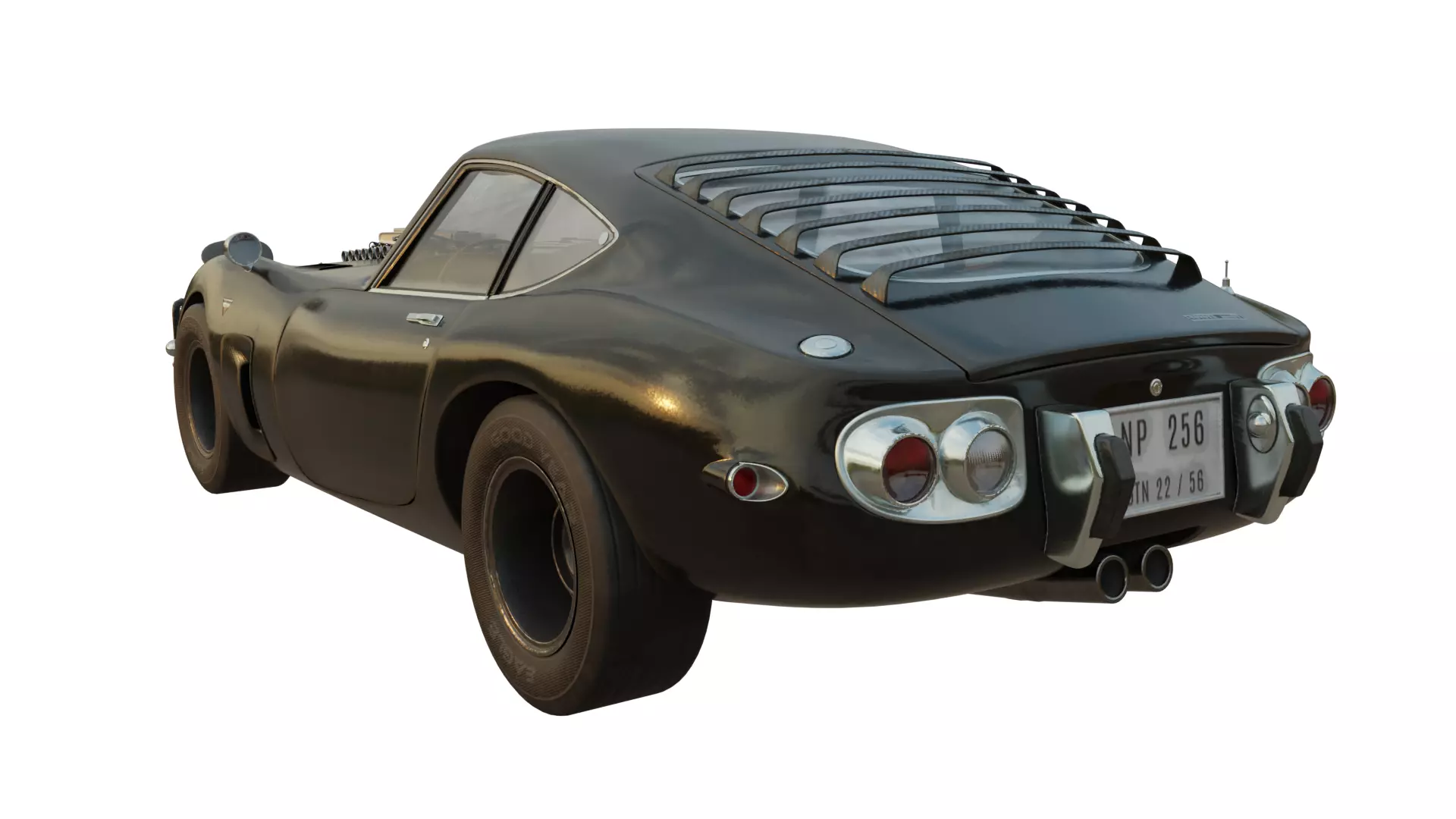 The Ultimate Post-Apocalyptic Car Collection Game Ready Models Low-poly 3D model_48