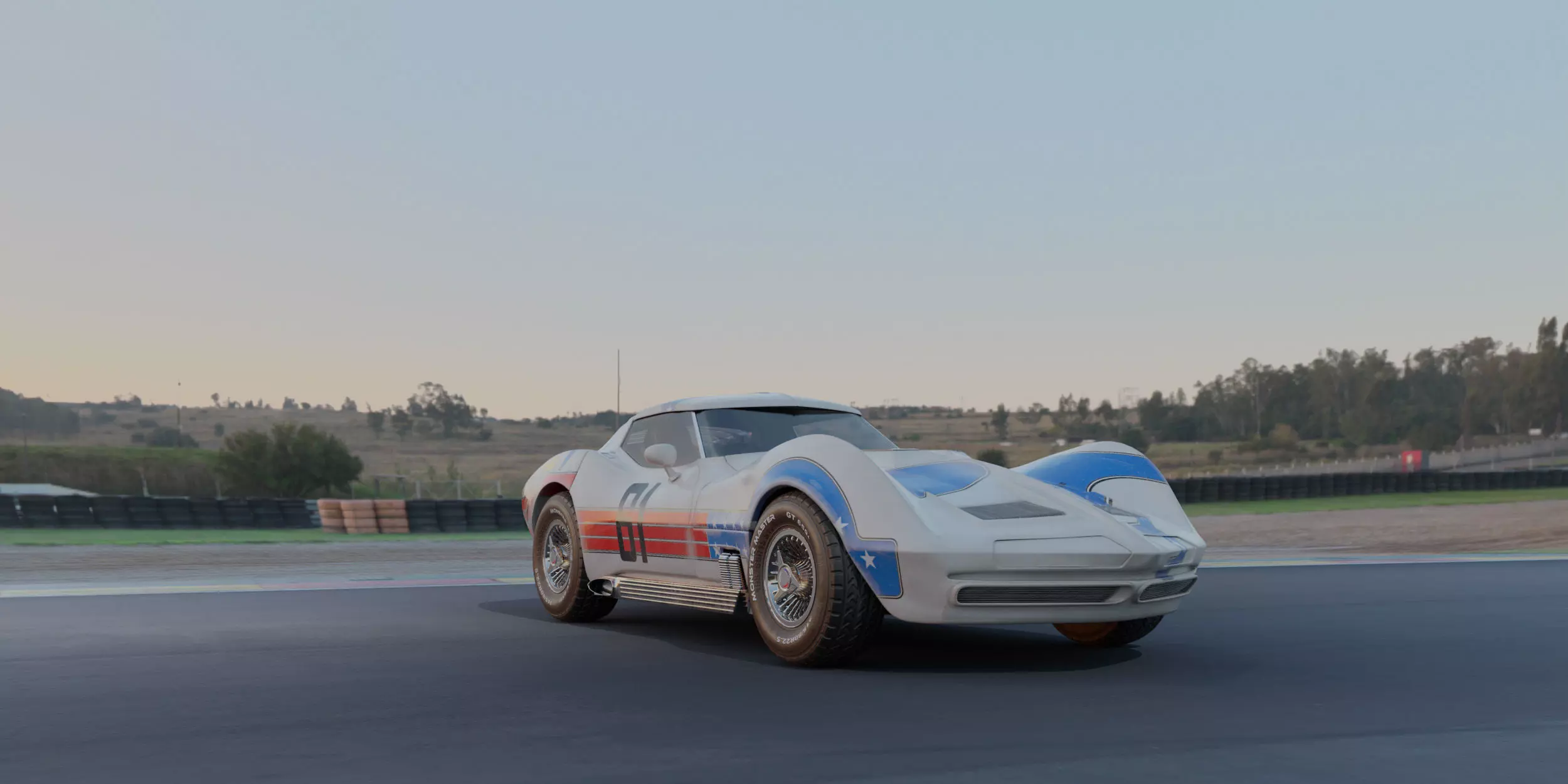 The Ultimate Post-Apocalyptic Car Collection Game Ready Models Low-poly 3D model_35