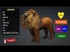 LION AND GORILLA  3D Model Collection_1