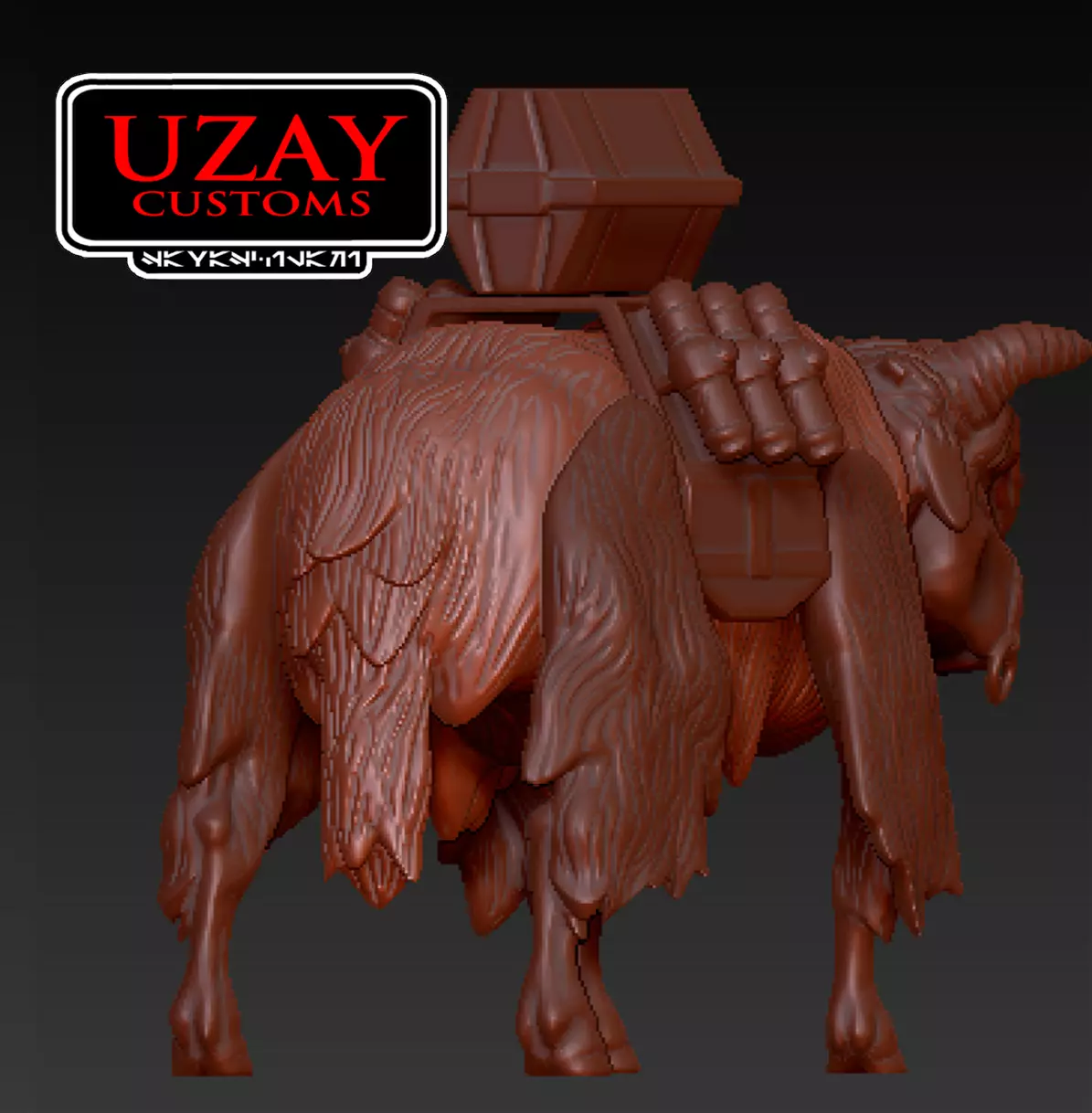 Star Wars ANH articulated   jerba 3D print model_3