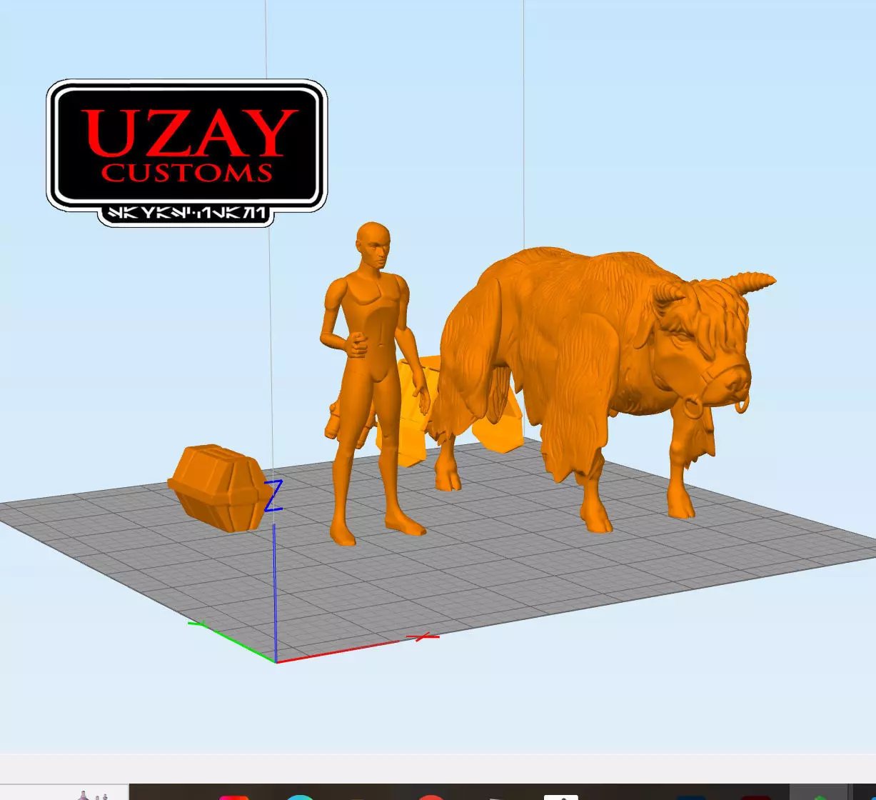 Star Wars ANH articulated   jerba 3D print model_5