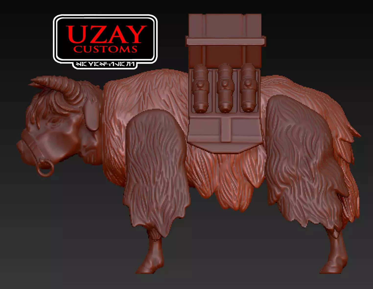 Star Wars ANH articulated   jerba 3D print model_2